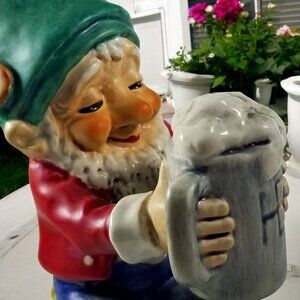 Goebel CO-BOY Collection Gnome Figurine "Sepp the Drinker" VTG 1970's W. Germany